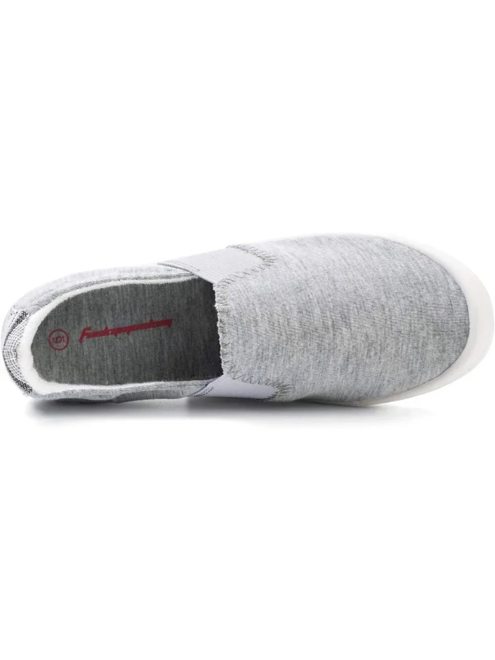 Women's Light Grey Comfortable Lace-Up Breathable Walking Casual Stylish Sneaker